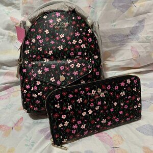 NWT Kate Spade Backpack Purse and Wallet